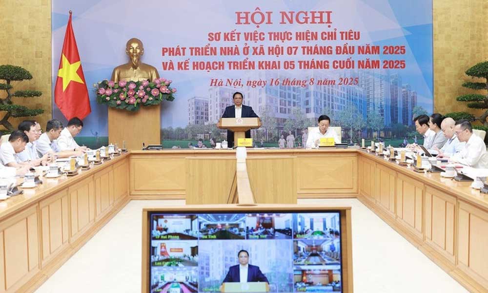 PM chairs national online conference on social housing development